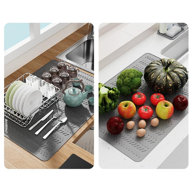 Foldable Silicone Mat for Kitchen Counter Organization Electric Stove Top Cover