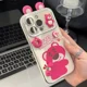 thumbnail image 3 of Funda De Teléfono Para iPhone Winnie The Pooh Y Strawberry B, 3 of 5