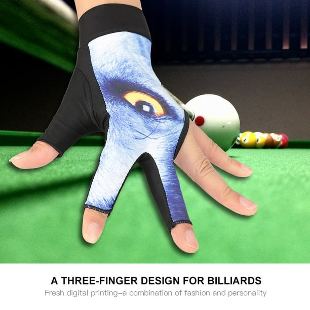 Guante De Tirador De Billar, Guante De Billar, Tirantez Ajustable De Lycra Para Billar De Carambola Para Tiradores De Billar ANGGREK Otros