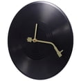 thumbnail image 4 of Reloj de pared con forma de disco de vinilo, reloj colgante de pared, reloj de pared decorativo, decoración del hogar, 4 of 7