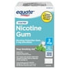 Equate Coated Nicotine Gum 2 mg, Ice Mint Flavor, Stop Smoking Aid, 100 Count
