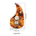 thumbnail image 4 of ZPAQI Acoustic Guitar Pickguard Self Adhesive Anti-Scratch Sticker Shell Guard Plate, 4 of 13