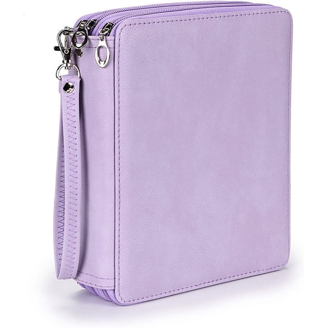 Estuche multifuncional para lápices de PU con 120 bolígrafos de colores