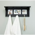 thumbnail image 4 of kieragrace Riley Collage Shelf, 3 Hooks, 4 of 4