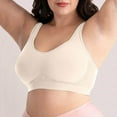 thumbnail image 4 of Bras for Women Comfortable Seamless Body Shaping Wireless Large Size Bra Shockproof Seamless Underwear, 4 of 9