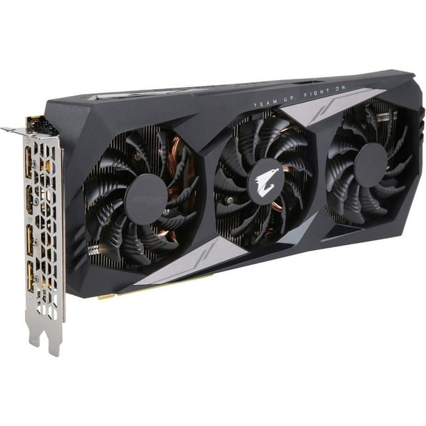 Gigabyte Aorus Geforce Gtx 1660 Ti Rgb 80 Mm Triple Fan Graphics Card 6 Gb Walmart Com Walmart Com