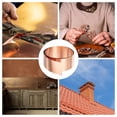 thumbnail image 6 of Uxcell 2pcs Copper Sheet Roll 0.5mm Thick Copper Flashing Strip (1.2" Width x 3.28ft), 6 of 6