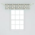 thumbnail image 2 of Ambesonne House Window Valance, Geometric Modern Architecture, 42" x 12", Pale Taupe Cream Seafoam, 2 of 3