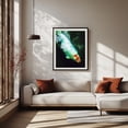 thumbnail image 2 of Serene Aquatic Aura - Athens Greece Photography Aquatic Marine Life Abstract Water Animal Surrealism Wildlife Black Framed Wall Art Print 11 x 14 inches, 2 of 4