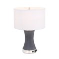 thumbnail image 3 of Elégant Decor TL3036PN Knox 1 Lampe de Table en Nickel Poli Léger, 3 of 4