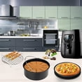 thumbnail image 4 of 17PCS Accessories For Air Fryer Cooking Basket Pizza Pan/Cake Plate Racks, 4 of 11