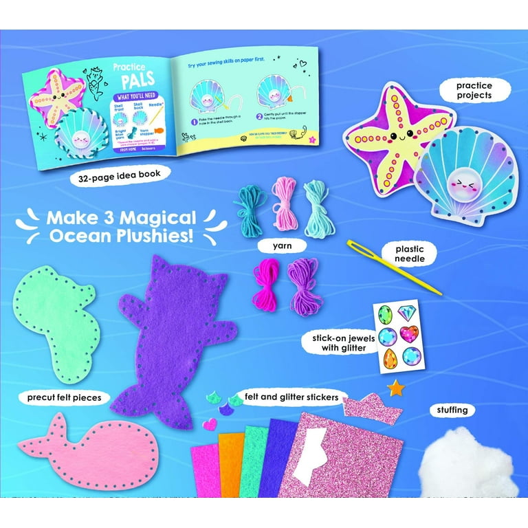 Klutz Press My Cat Mermaid & Friends Craft Kit - Walmart.com