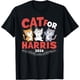 thumbnail image 1 of Camiseta de gatos para Harris Cat Lady 2024 President Kamala-Harris, 1 of 2