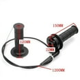 thumbnail image 2 of For Monster Moto 80CC Mini Bike Throttle Clamp Cable Throttle Grips, 2 of 4
