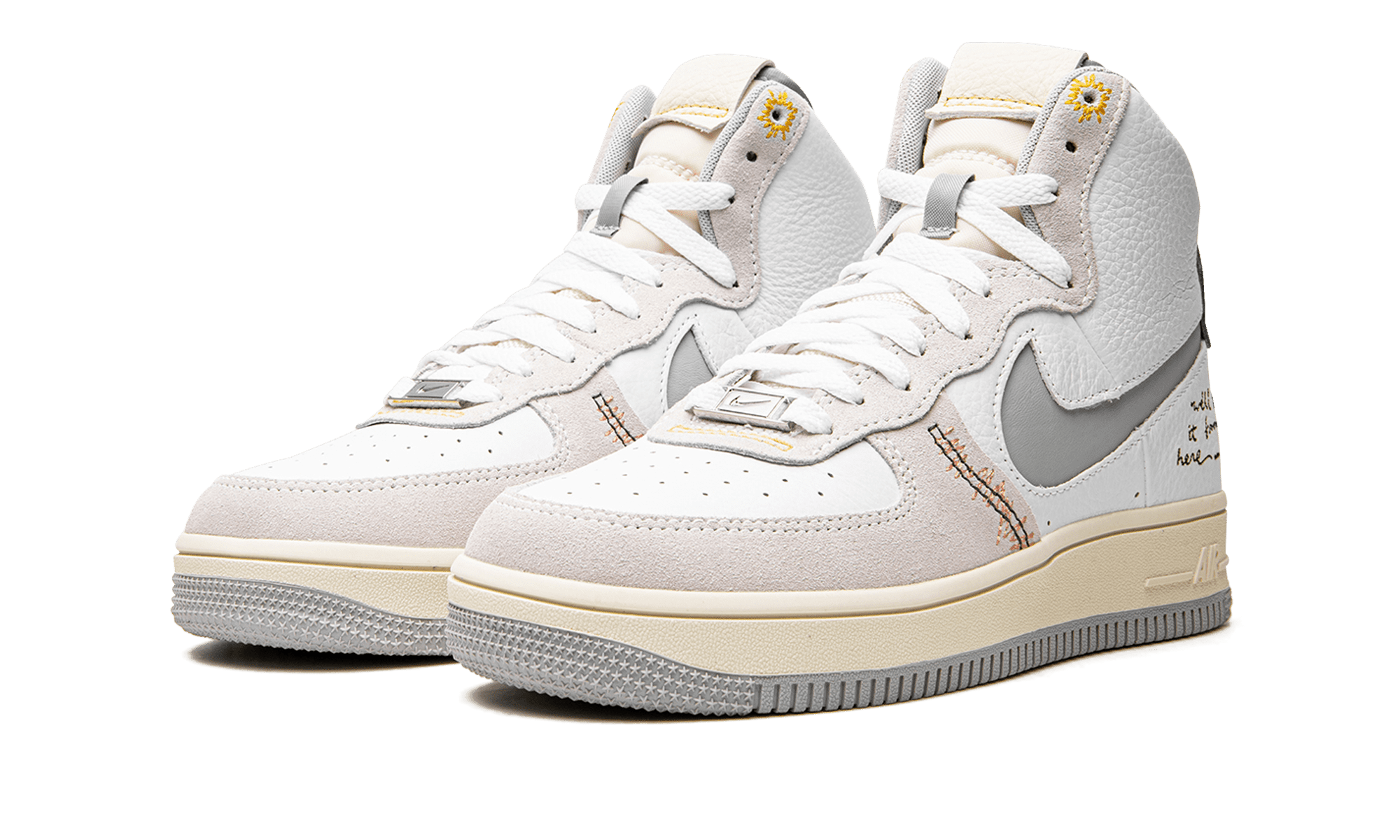 NIKE WOMENS AIR FORCE 1 HIGH SCULPT Womens "We'll Take It From Here" DV2187 100 DV2187 100 from Stadium Goods