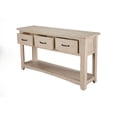thumbnail image 3 of Martin Svensson Home Rustic Collection Sofa- Console Table, Antique White, 3 of 8