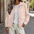 thumbnail image 6 of Women's Faux Suede Bomber Jacket Casual Pilot Coat Oversized Spring Fall Batwing Long Sleeve Streetwear Outwear Beige XL, 6 of 7