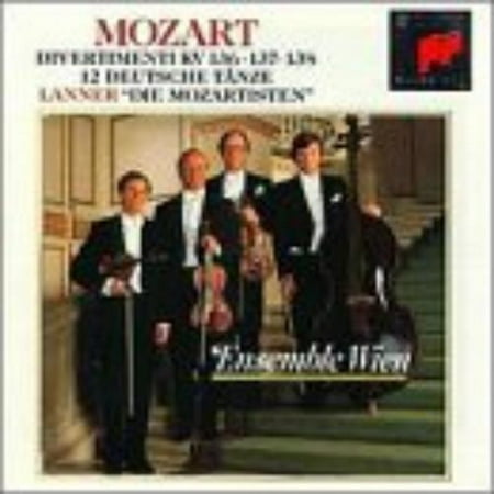 Divertimenti / 12 German Dances Mozart (CD)