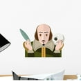 thumbnail image 1 of Great English Playwright Shakespeare Wall Decal Wallmonkeys Peel and Stick Graphic (12 in W x 9 in H) WM502599, 1 of 4
