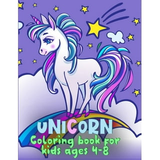 Unicorn Coloring Book: awesome drawings coloring books for kids ages 2-4  and all unicorn lovers with 100+ unique design ever Paperback 169885238X  9781698852386 Masab Coloring Press House 