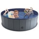 thumbnail image 1 of Piscina para perros Niubya, plegable, de plástico duro, para nadar, 120 litros, 1 of 7