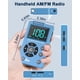 thumbnail image 5 of Radio AM FM portátil Greadio con reproductor MP3 y pantalla LCD, 5 of 6