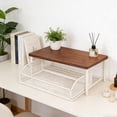 thumbnail image 4 of DOLITY Coffee Machine Storage Shelf Countertop Organizer for Office Printer Spices White, 4 of 6