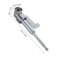 thumbnail image 2 of Phenofice Adaptador De Destornillador Eléctrico En Ángulo Derecho 105 Para Accesorios De Taladro Plata, 2 of 8