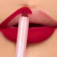 thumbnail image 2 of Lápiz labial de 18 colores resistente al agua, lápiz labial Sexy rojo mate, tinte de contorno, duradero, taza antiadherente, delineador de labios, maquillaje cosmético, 2 of 7