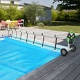 thumbnail image 5 of Zimtown Stainless Steel Solar Cover Reel For Swimming Pools Up To 18 Feet Wide Inground, 5 of 8