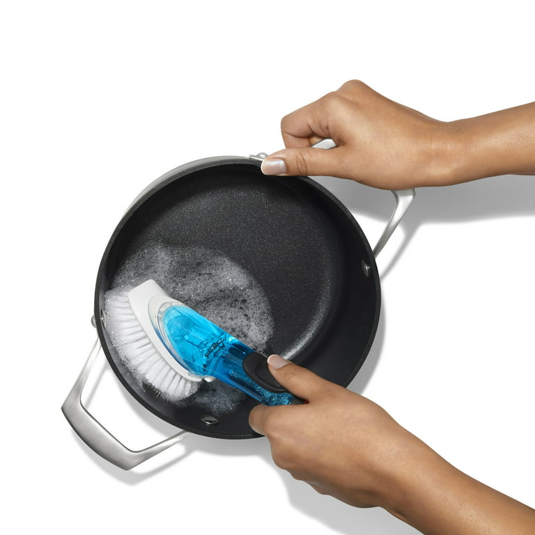  OXO Good Grips Cast Iron Pan Brush : Health & Household