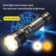 thumbnail image 4 of Light Lasers Telescopic Zoom Strong Light Flashlight With Battery Level Display USB Charging Long-lasting Endurances Super Bright Flashlight, 4 of 5
