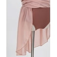 thumbnail image 6 of Jizyo Kids Girls Cutout Chiffon Sleeveless Ballet Leotard Dress Modern Dance Gymnastics Dancewear Dusty Pink 10, 6 of 7