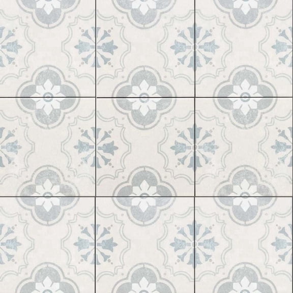 The Tile Life Oheka Bridgeham Matte Porcelain Floor & Wall Tile 6x6 in 44-Piece