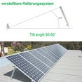 thumbnail image 4 of 1 Pair Solar Panel Roof Bracket Mounting Stand 30-60° Adjustable Pv Fixings Aluminum Alloy AL6005-T5 Supports 360mm Long, 4 of 5