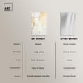 thumbnail image 6 of Golden Luxe Abstract Duo Set Acrylic Neutral Abstract Art by Art Remedy, Ready to Hang, 30 x 45, 6 of 6