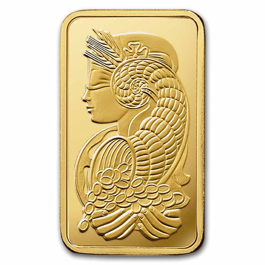 Pamp Suisse 25x1 Gram Gold Lady Fortuna Bar (Multigram Card)