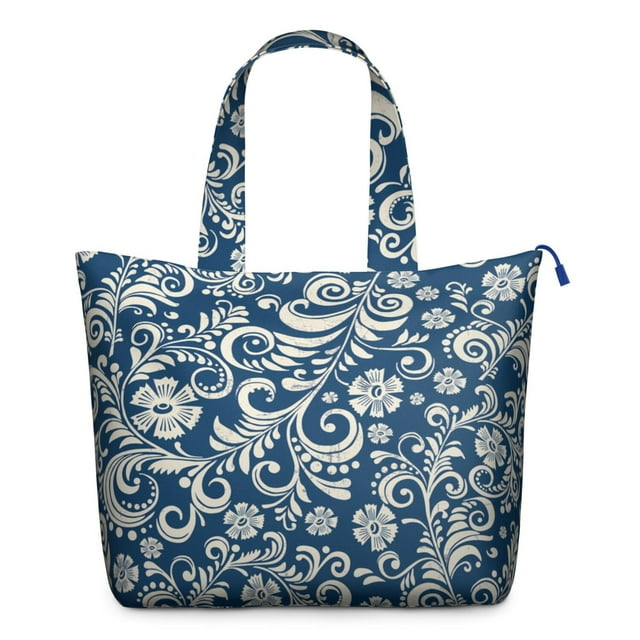Country Rustic Weekender Bag, Large Capacity Carry-On Tote with Durable Handles for Women Travelers