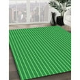 thumbnail image 2 of Ahgly Company Indoor Square Patterned Neon Green Area Rugs, 3' Square, 2 of 6
