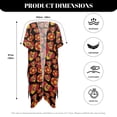 thumbnail image 6 of HELLHERO Spain Flag Heart & Soccer Ball Kimono Cover-Up - Lightweight Breathable Beachwear for Summer Vacation, Pool & Resort Trips, 6 of 6