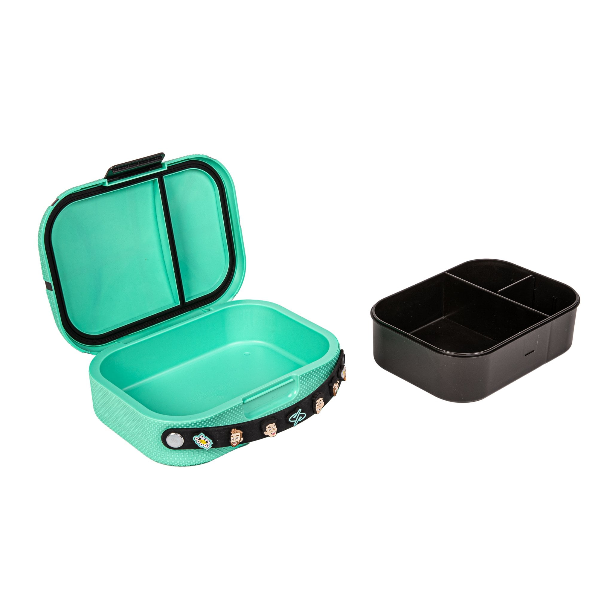 Dude Perfect Lunch Box with Snap Tight Lid, Insulated Lunch Bag for Work or School, Reusable, Durable, and Easy to Clean