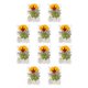 thumbnail image 1 of Yuarrent Hojas secas naturales DIY Plantas artesanales en relieve Hojas prensadas Decoraciones verdes secas Regalos para tarjetas de boda Type1 NO1, 1 of 6