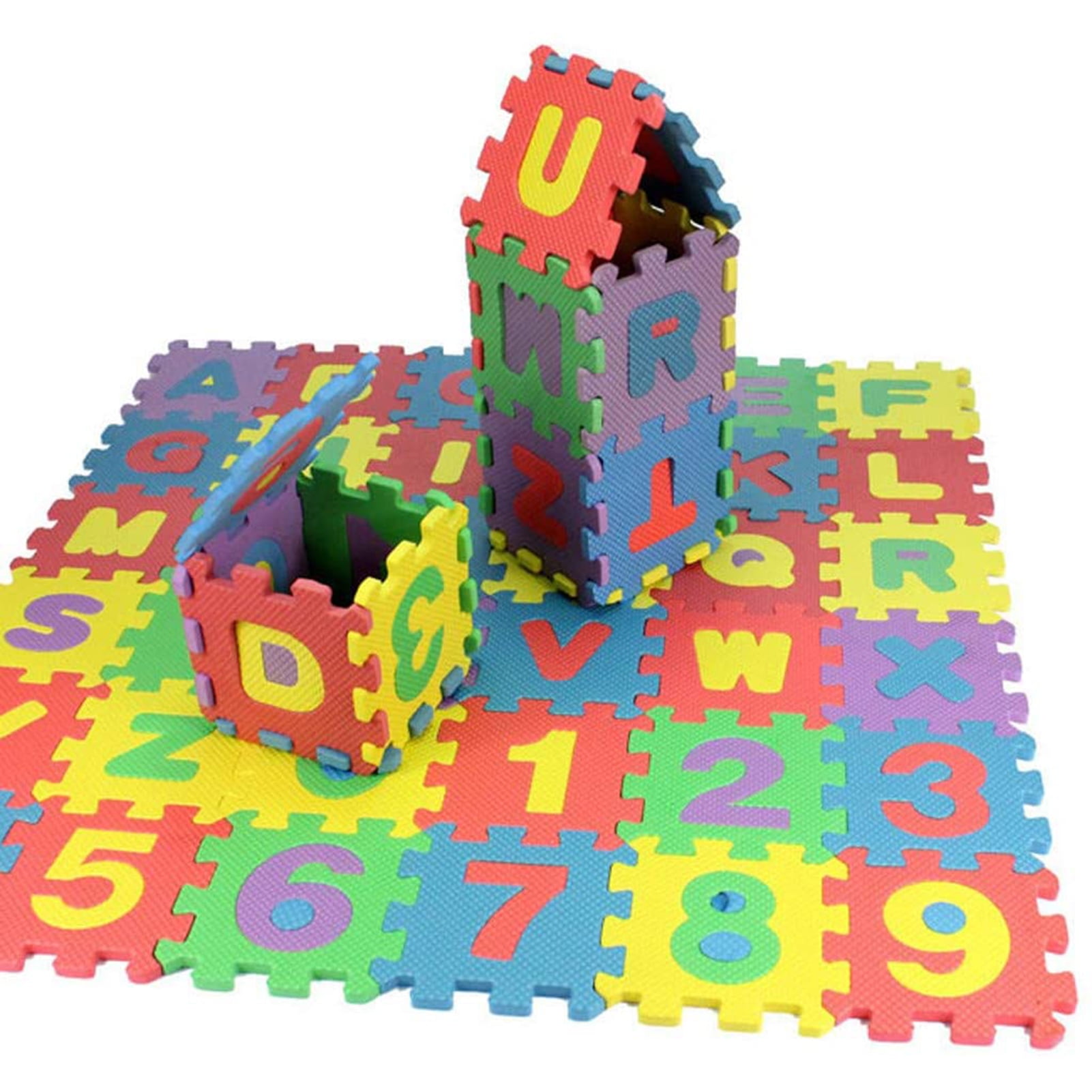 High Quality 10pcs 30x30 cm Interlocking EVA Soft Foam Kids Play Mats Tiles Set 
