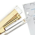 thumbnail image 6 of Pen+Gear Acrylic Stapler, Gold Color, 20 Sheet Capacity, Multi-Function Hand Stapler, 6 of 7