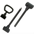 thumbnail image 1 of Dumbbell Converter - Transforms Dumbbells to Barbell & Kettlebell Sets, Adjustable Weight Bars for Home Gym & Lifting - Free Hand Grip & Jump Rope Included, 1 of 9