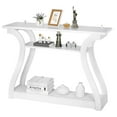 thumbnail image 3 of SONGMY 47" Console Table, Black Entryway Table for Hallway Living Room, 3 of 10