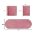 thumbnail image 6 of Luxury Thickened Plush Car Seat Cushion Set Washable Non-Fading Soft Fluffy Protector Winter Warm Front Back Seat Covers, 6 of 7
