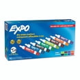 thumbnail image 1 of Expo Dry Erase Markers, Whiteboard Markers with Low Odour Ink, Chisel Tip, Assorted Colours, 1 of 5