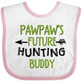 thumbnail image 3 of Inktastic Pawpaws Future Hunting Buddy Boys or Girls Baby Bib, 3 of 4
