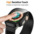 thumbnail image 5 of CIRUTVAL 6Pack Straight Edge Case For Apple Watch Cover 44mm 40mm 45mm 41mm with Tempered Glass Screen Protector, Ultra-Thin Waterproof Protective PC Bumper Case Cover for iWatch Series 8 SE 7 6 5 4, 5 of 12